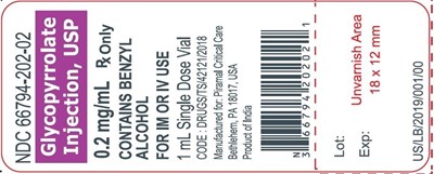Glyco 1 mL Label (Glyco 1 mL Label)